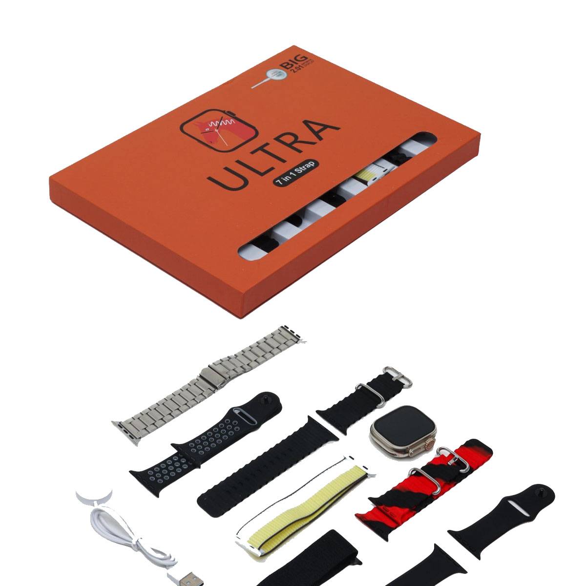 Ultra 7 in 1 Strap Smart Watch