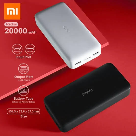 Redmi MI Power Bank 20000mAh